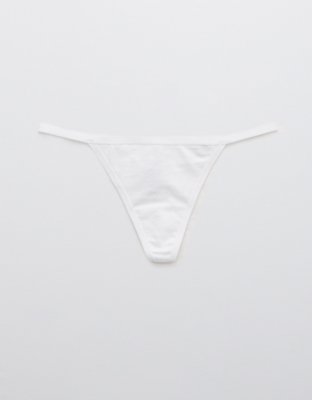 Buy La Senza Solid Seamless Thong In Blue