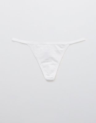 NWT Lot of 2 Aerie By American Eagle Extra Low-rise Cotton Thong Panties M  NEW