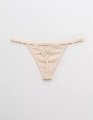 Aerie Cotton String Thong Underwear