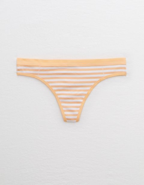 Трусы-стринги Elastic, хлопок — Aerie