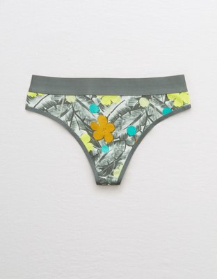 Aerie High Waisted Thong Underwear