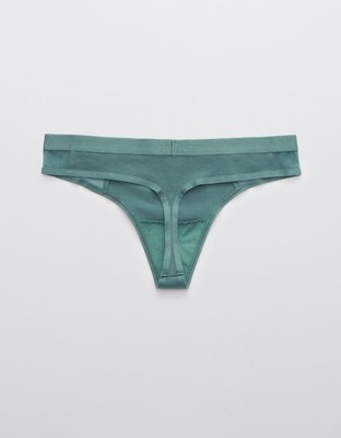 Aerie Ribbed Thong Underwear