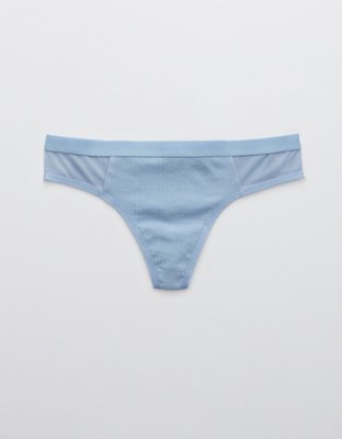 Aerie Ribbed Thong Underwear