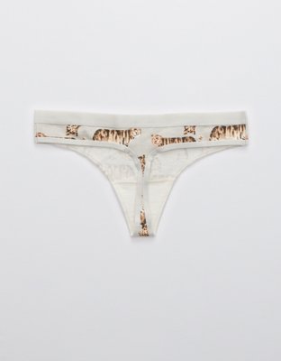 Aerie Cotton Thong Underwear