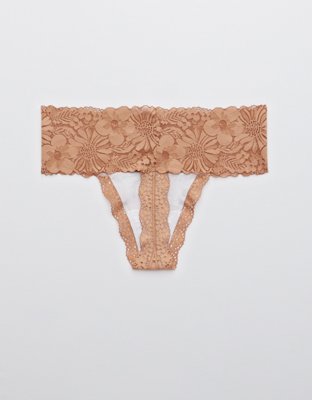 Aerie Garden Party Thong Underwear
