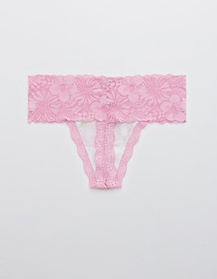 Aerie Garden Party Thong Underwear