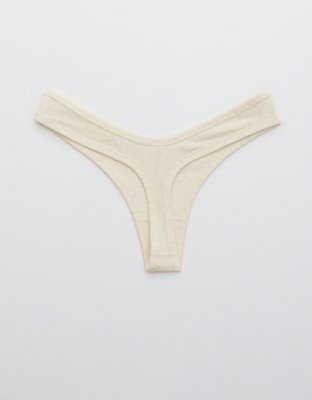 Superchill Cotton Rib Thong Underwear