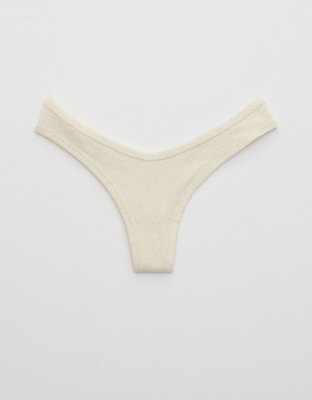 Superchill Cotton Rib Thong Underwear