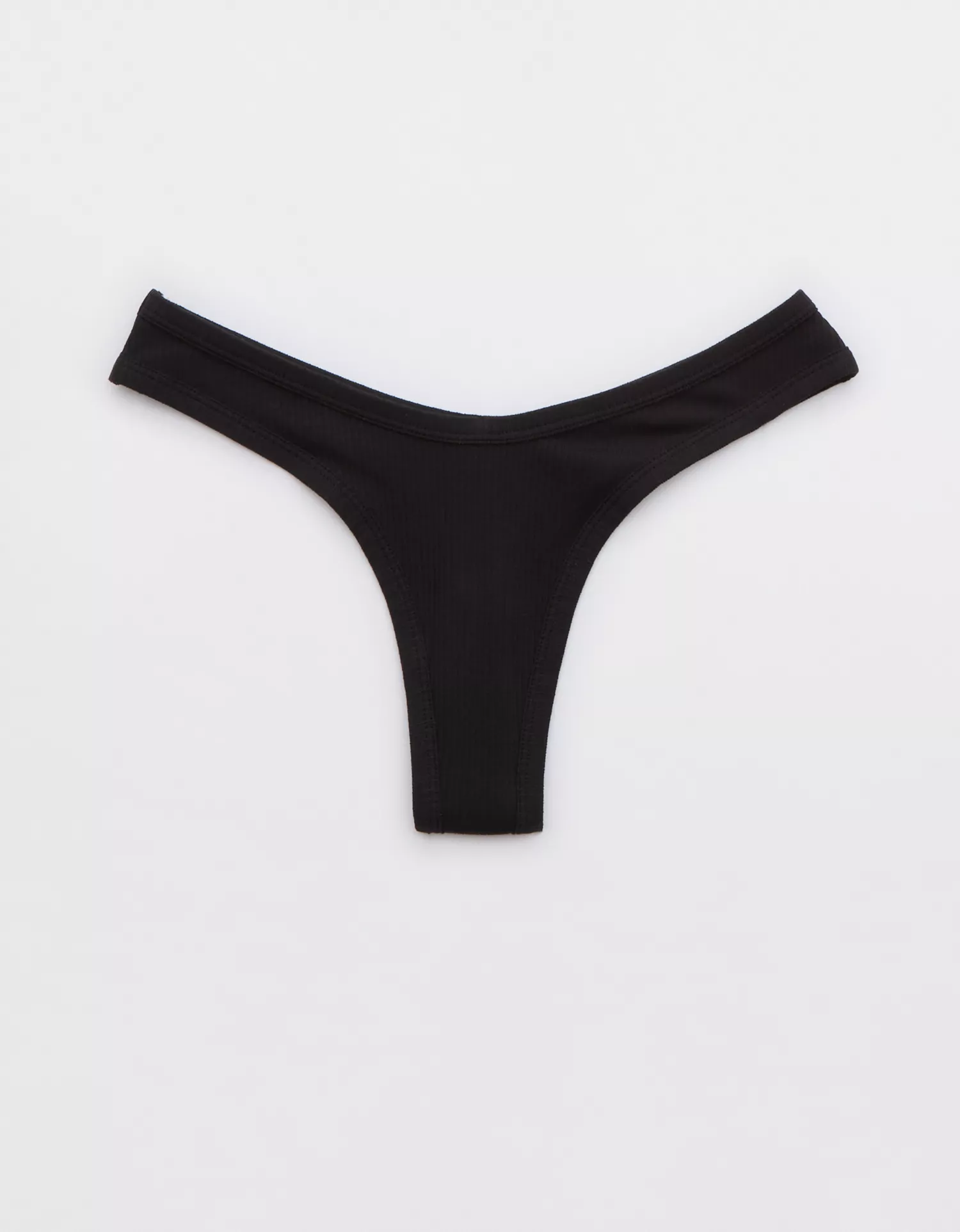 Superchill Cotton Rib Thong Underwear - thumbnail 3