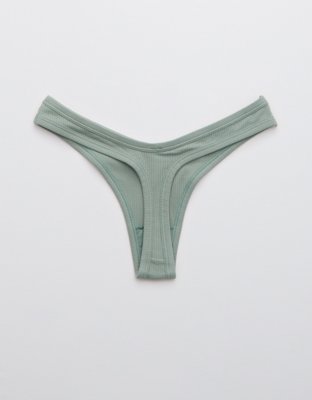 Superchill Cotton Rib Thong Underwear