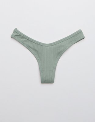 Superchill Cotton Rib Thong Underwear