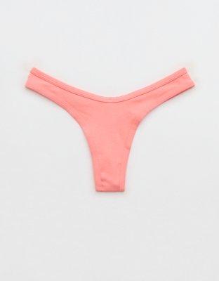 Superchill Cotton Rib Thong Underwear from American Eagle - $8.95