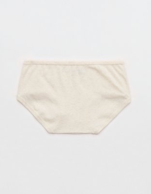 Трусы Superchill Boybrief, хлопок, в рубчик — Aerie, цвет: Меланжевый морозный — фото 2