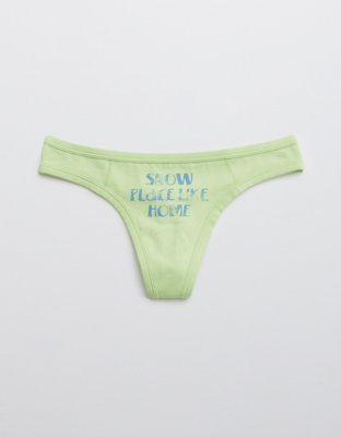 Aerie Cotton Thong Underwear