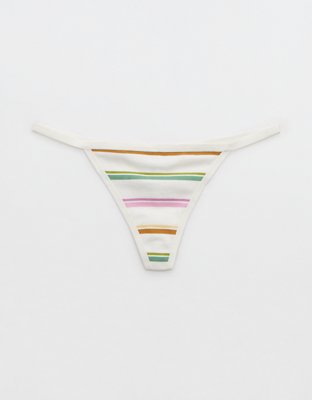 Aerie + Cotton String Thong Underwear