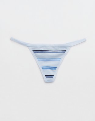 COTTON LOGO STRING THONG | SOOT