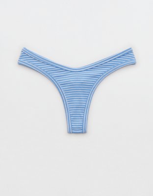 Aerie + Cotton String Thong Underwear 3-Pack