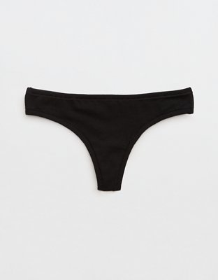 Aerie Cotton Ultra Low Rise String Bikini Underwear