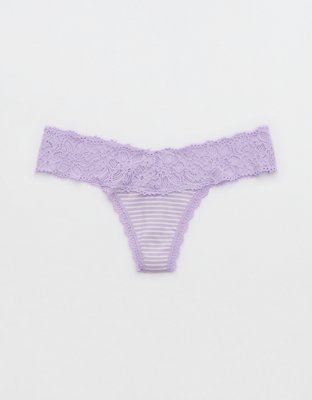 Buy Aerie Wonder Lace Low Rise Cheeky Underwear online