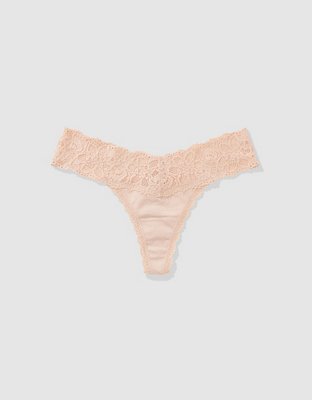 Superchill Cotton Eyelash Lace Thong Underwear