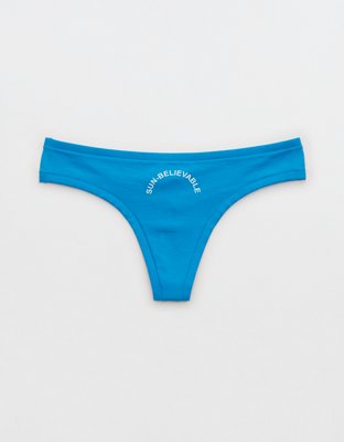 Superchill Cotton Elastic Thong Underwear