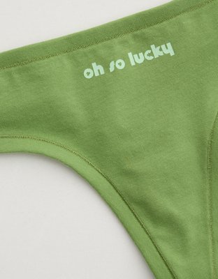Culotte tanga en coton Superchill