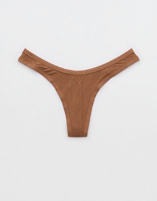 Lily Loves Ribbed Seamfree High Waisted G-String Briefs