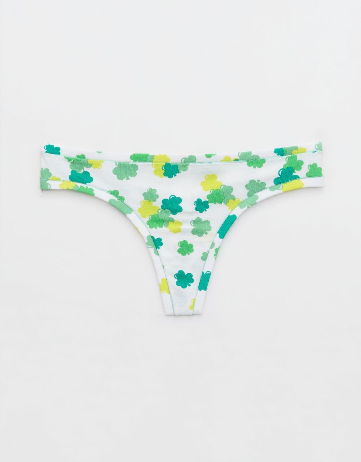 Superchill St. Paddy's Day Cotton Thong Underwear