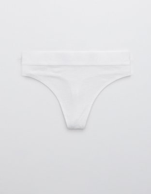 Rib Logo Cotton Bikini Panty