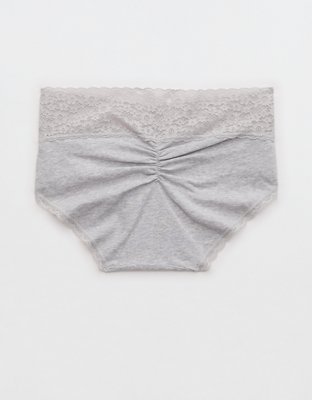 Superchill Vintage Lace Cotton Boybrief Underwear