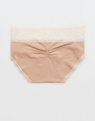 Superchill Vintage Lace Cotton Boybrief Underwear