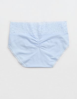 Superchill Vintage Lace Cotton Boybrief Underwear