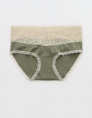 Superchill Vintage Lace Cotton Boybrief Underwear