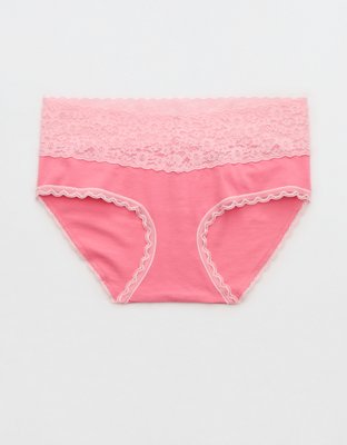 Superchill Vintage Lace Cotton Boybrief Underwear