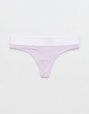 Superchill Tanga de Algodón con Logotipo