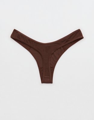 Трусы-стринги Superchill Mixed, модал — Aerie — фото 3
