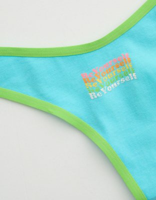 Superchill High Cut Cotton Thong Underwear