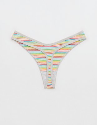 Superchill High Cut Cotton Thong Underwear