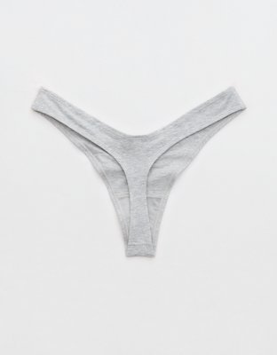 Superchill Cotton Ruched Thong Underwear