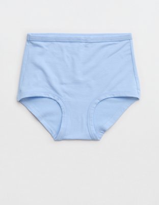 Трусы Superchill Boybrief, высокая посадка, хлопок — Aerie, цвет: Синий, вариант 1 — фото 3