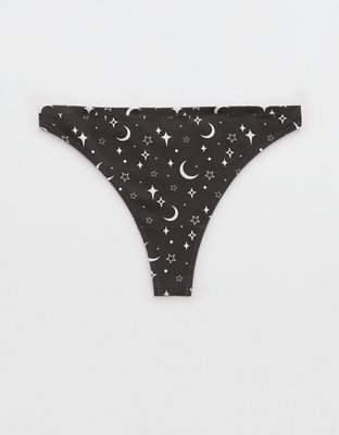 Superchill Halloween Cotton High Cut Thong Underwear