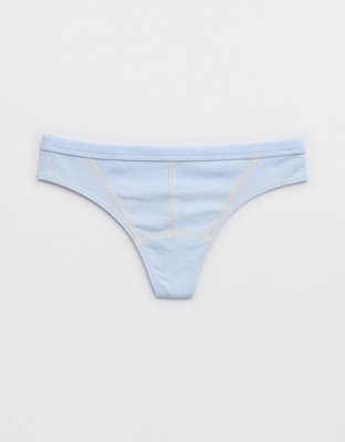 Superchill Cotton Ribbed Thong Underwear