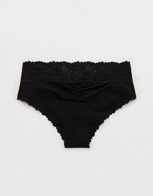 Superchill Cotton Rosey Lace Cheeky Underwear