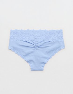 Superchill Cotton Rosey Lace Cheeky Underwear