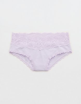 Superchill Cotton Rosey Lace Cheeky Underwear