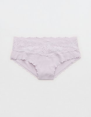Superchill Cotton Rosey Lace Cheeky Underwear