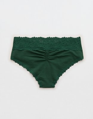 Superchill Cotton Rosey Lace Cheeky Underwear
