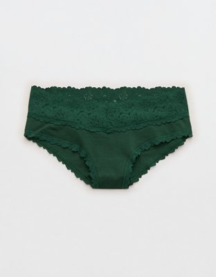 Superchill Cotton Rosey Lace Cheeky Underwear
