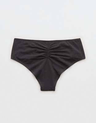 Superchill Cotton Ruched Cheeky Underwear