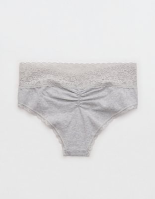 Superchill Undie Cheeky de Algodón con Encaje Vintage